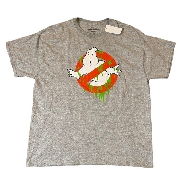 NWT HYBRID APPAREL GHOSTBUSTERS 👻 GRAPHIC TEE SHIRT SIZE XL HALLOWEEN - Picture 1 of 3